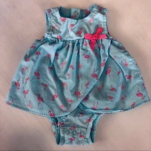Super cute flamingo dress